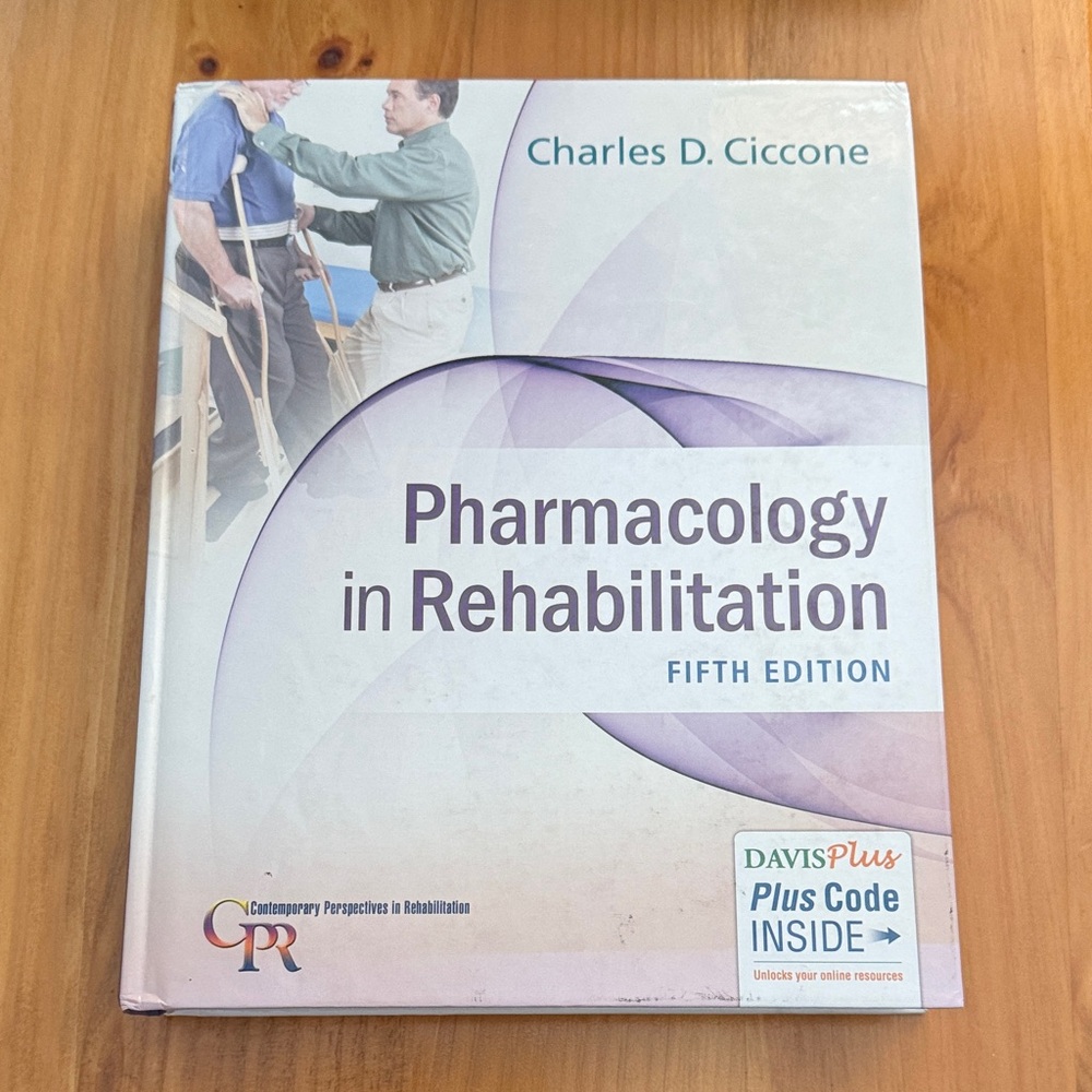 Pharmacology in Rehabilitation Fifth Edition Book